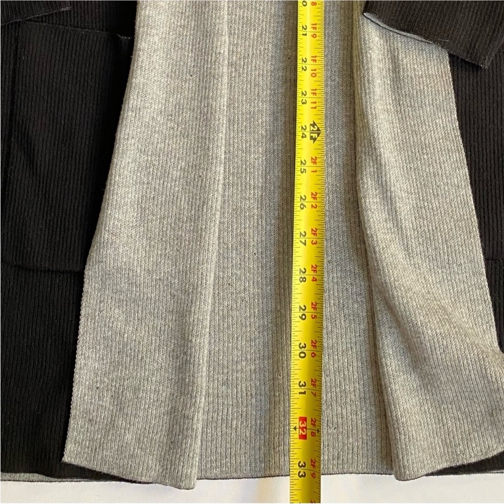 Eileen Fisher Sweater Cardigan Peruvian Cotton Blend Long Shawl Collar Small - Picture 12 of 16